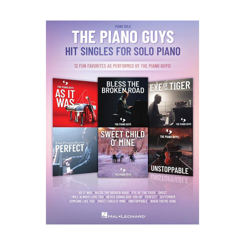 Les Piano Guys ont des singles à succès pour Piano Solo