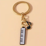 Piano Keyboard Key Chain