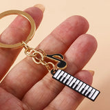 Piano Keyboard Key Chain