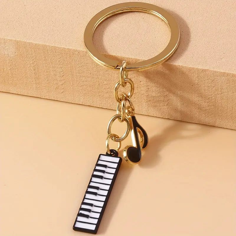 Piano Keyboard Key Chain