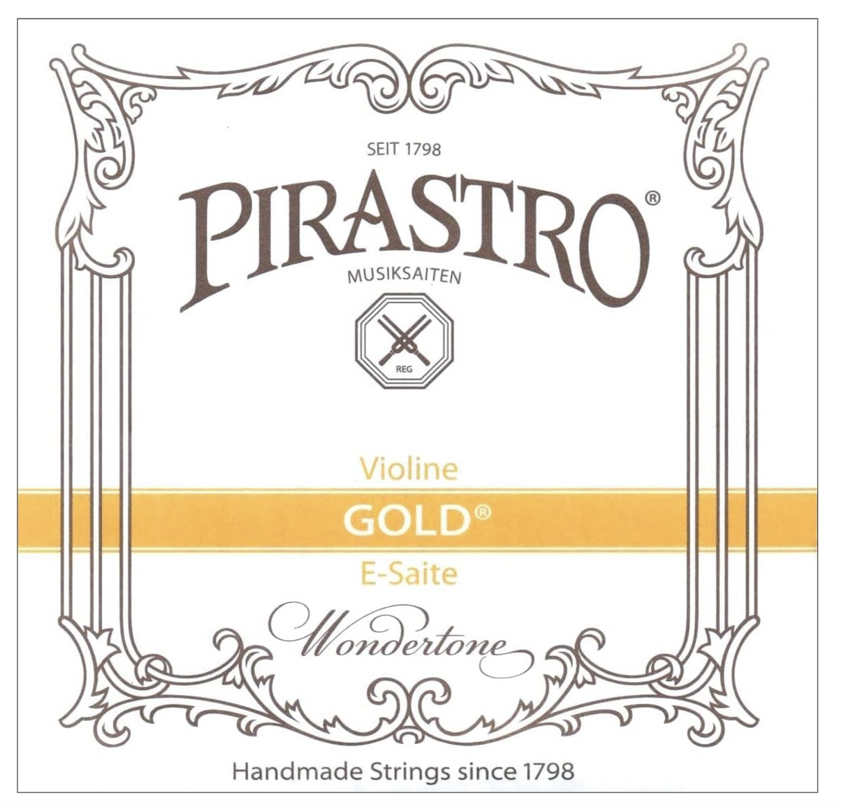 Pirastro Gold Label Violon Mi (extrémité en boucle)