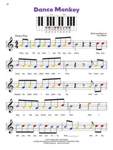 Piano-by-Color – Pop Songs