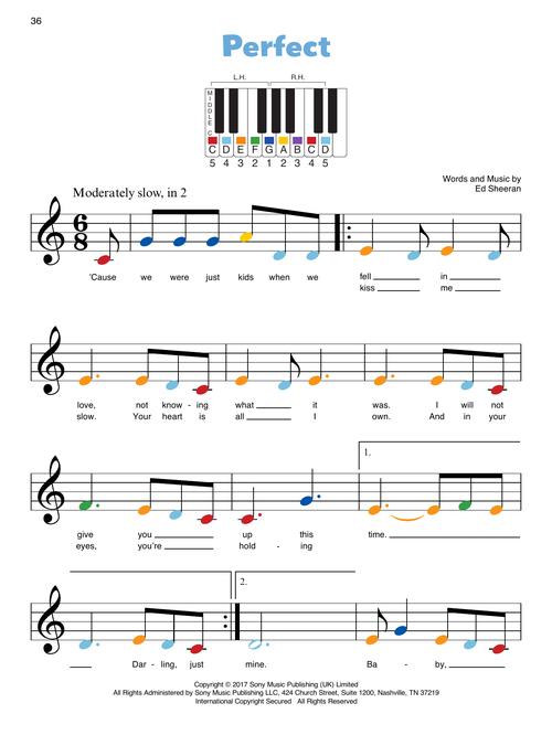 Piano-by-Color – Pop Songs