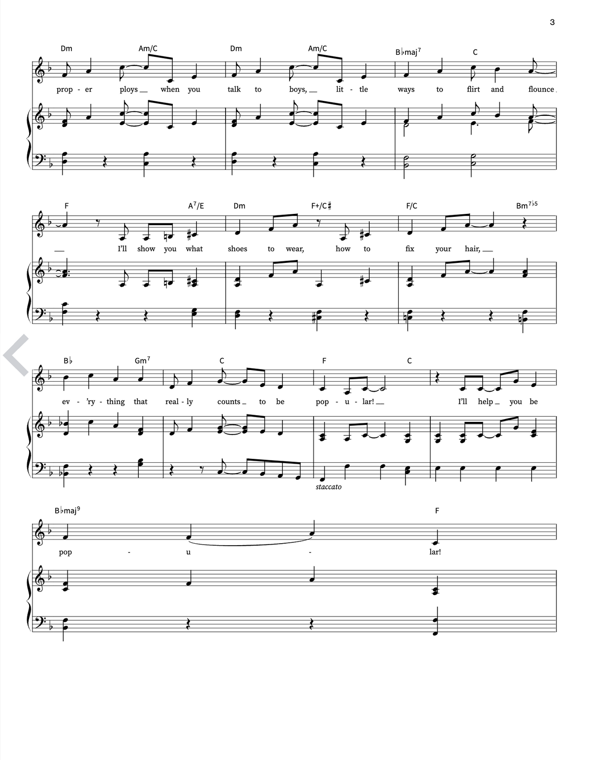 popular wicked sheet music for piano vocal songs