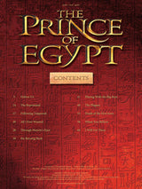 prince of egypt piano vocal and guitar sheet music list