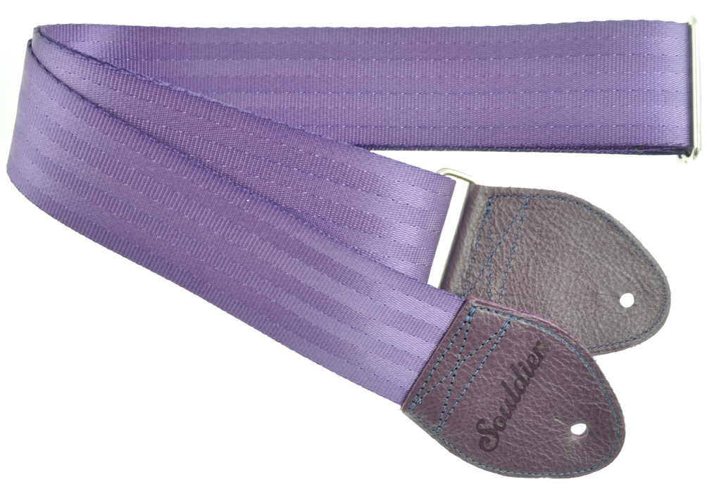 Sangle de ceinture de sécurité classique violette