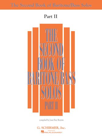 The Second Book of Baritone/Bass Solos Part II