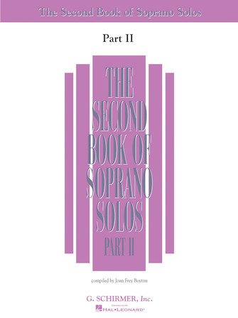 Le deuxième livre des solos de soprano, partie II