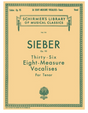 Learn to sing tenor with vocalises sheet music