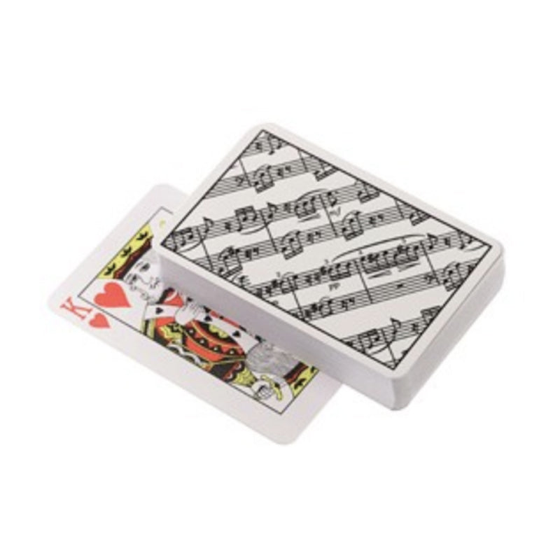 Sheet Music Playing Cards