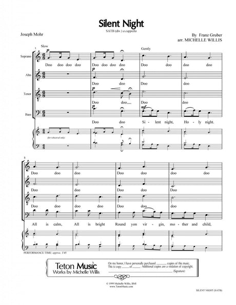 Silent Night (SATB)