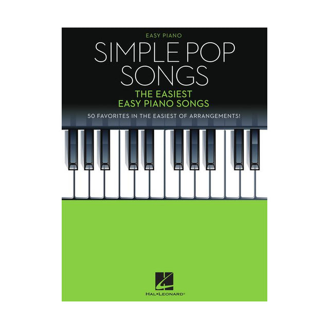 Simple pop songs for easy piano sheet music 