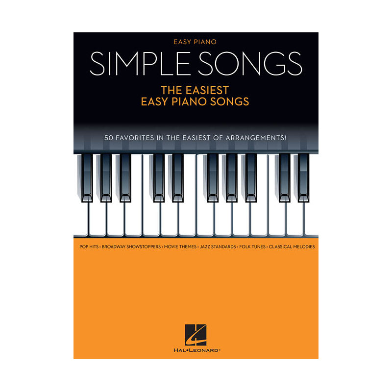 Chansons simples - Les chansons de piano les plus faciles