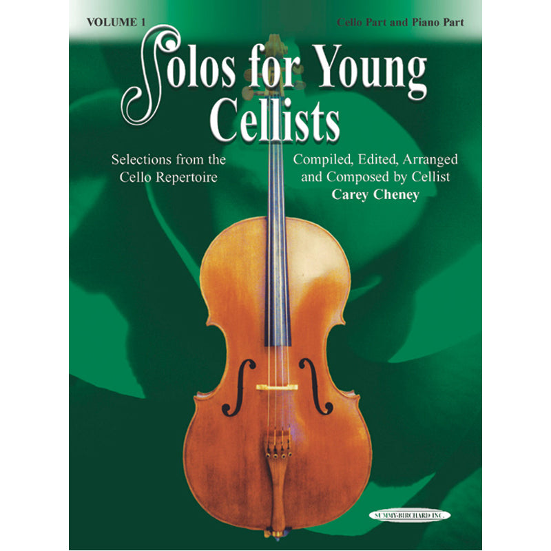 Solos pour jeunes violoncellistes, partie de violoncelle et piano, volume 1