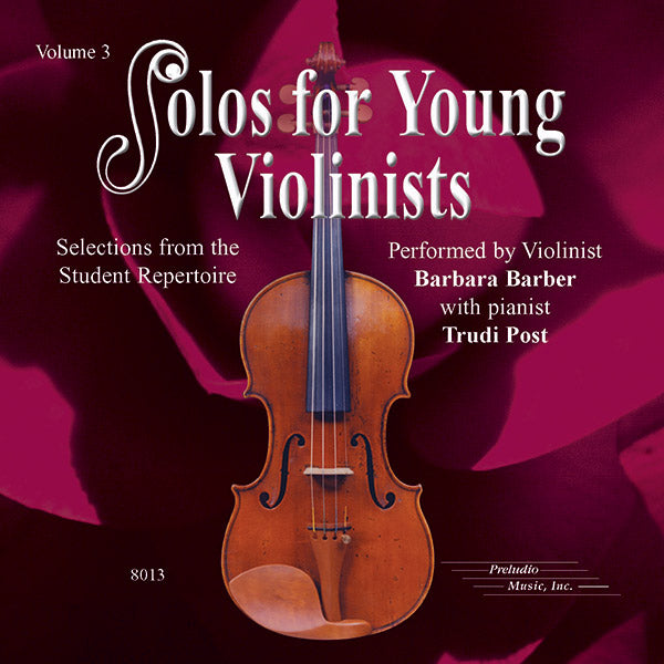 Solos for Young Violinists Violin Part and Piano Acc. Volume 3