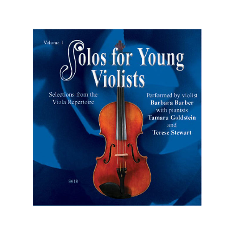 Solos pour jeunes altistes CD Répertoire pour alto Volume 1