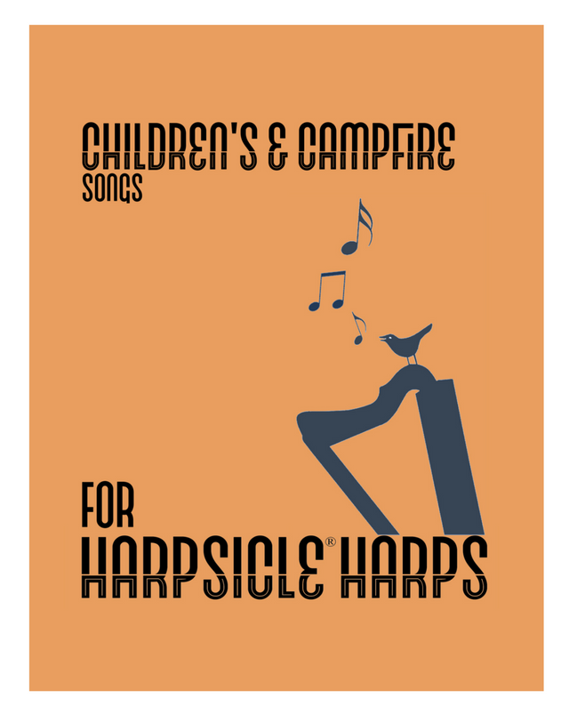 Songs for campfires on the harp sheet music