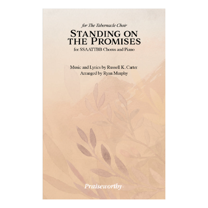 standing on the promises hymn sheet music by ryan murphy