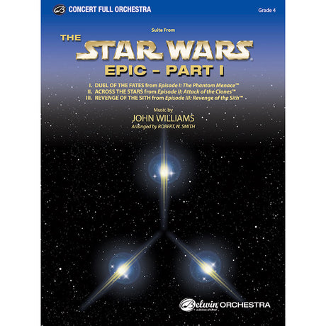 star wars sheet music epic part 1 full score for orcherstra