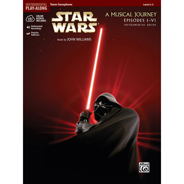 star wars sheet music for tenor sax play along