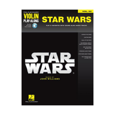 star wars sheet music for violin play along