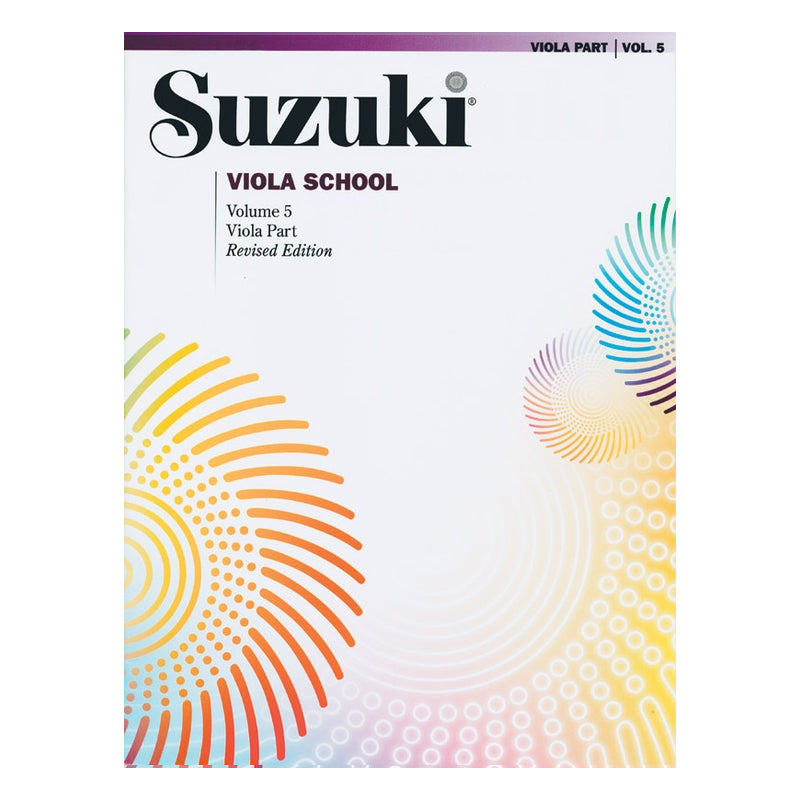 École d'alto Suzuki Alto Partie Volume 5 (Révisé)