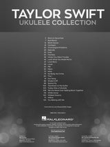 taylor swift sheet music for ukulele collection