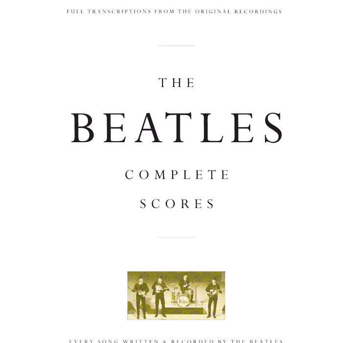 the beatles complete scores sheet music