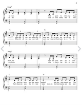 the bolter taylor swift sheet music for easy piano