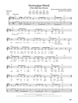 The daily ukulele songbook sheet music f norwegian wood