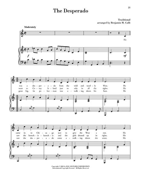 the depserado sheet music for vocal solo