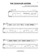 the schuyler sisters sheet music from hamilton