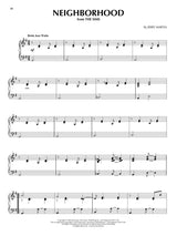 the sims video game piano sheet music neighborhood song