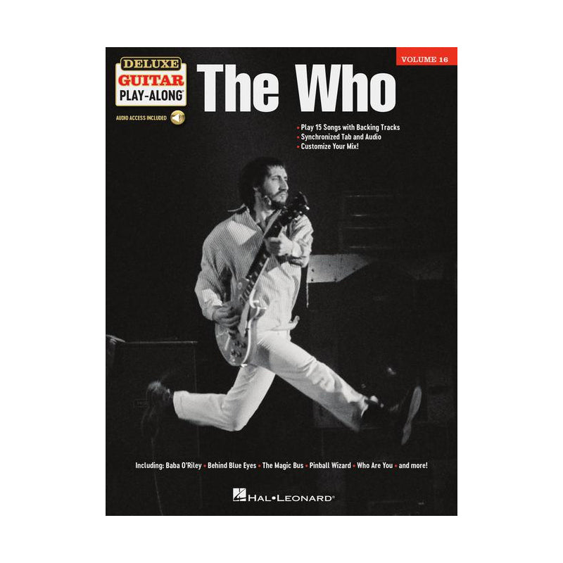 The Who - Deluxe Guitar Play-Along Volume 16