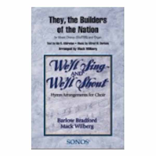 they the builders of the nation sheet music hymn