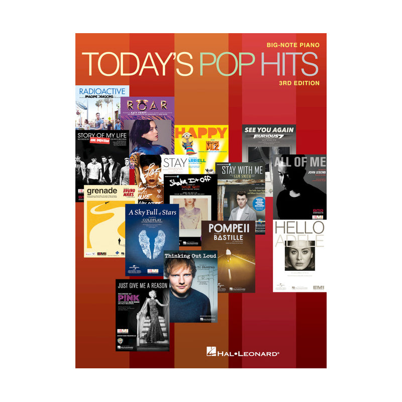 Today's Pop Hits - 3rd Edition (Big Note)