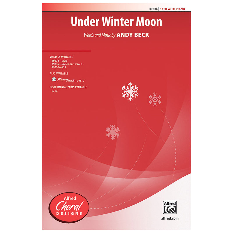 Under Winter Moon (SATB)