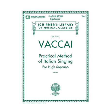 Vaccai practical method for Italian singing