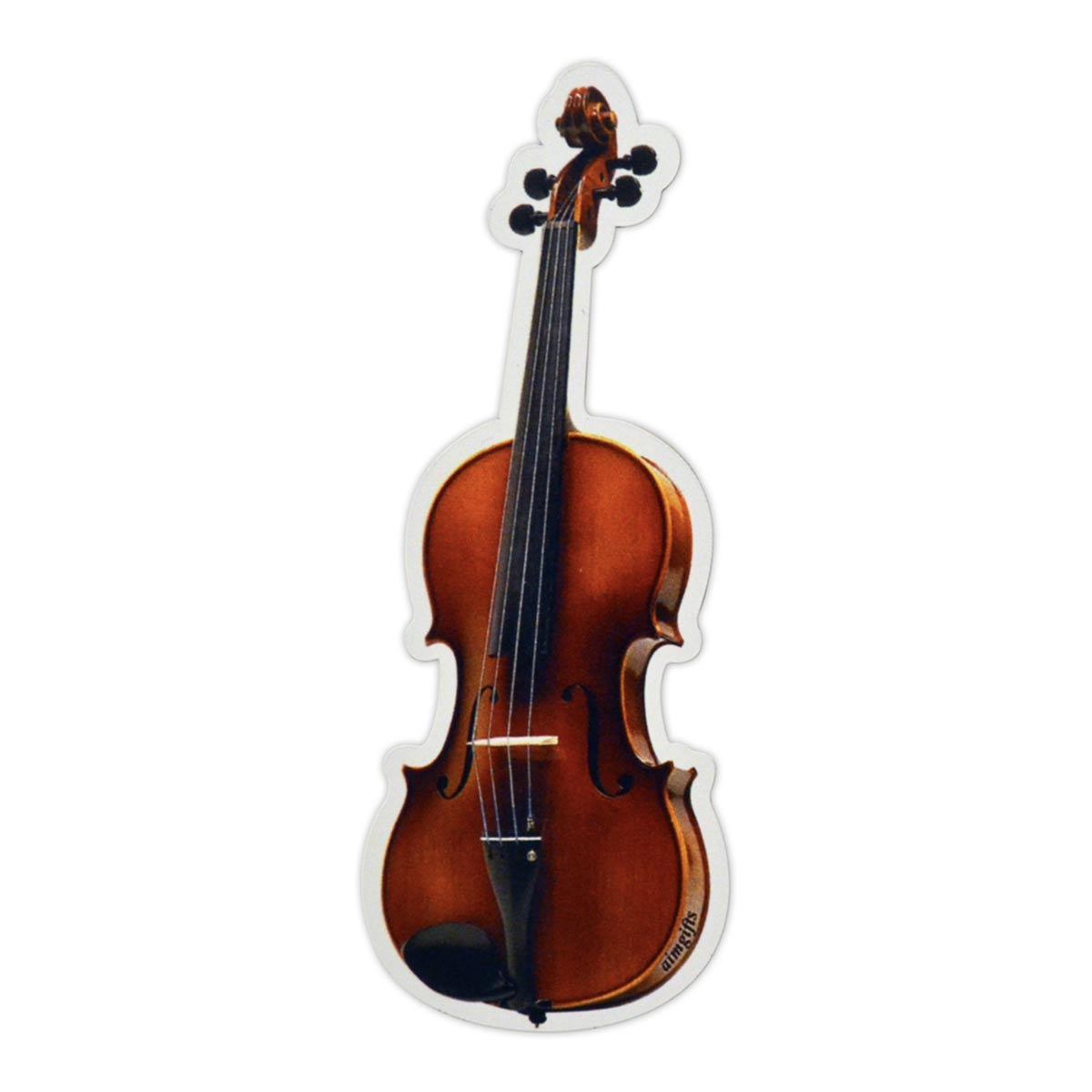 Aimant découpé en forme de violon