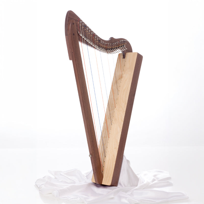 Walnut Rees harps Harpsicle special edition