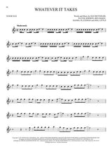 whatever it takes sheet music on tenor sax