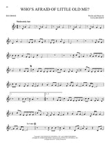 who's afraid of little old me sheet music for recorder